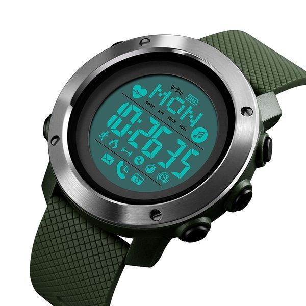 Skmei 1511AG Army-Green Smart Watch + Compass SALE 8841430801608 фото