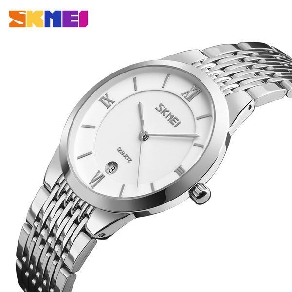 Skmei 9139WTSI-B White-Silver B 8841430802141 фото