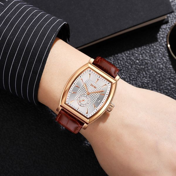 Skmei 9306RGSI Rose Gold-Silver 8841430802941 фото